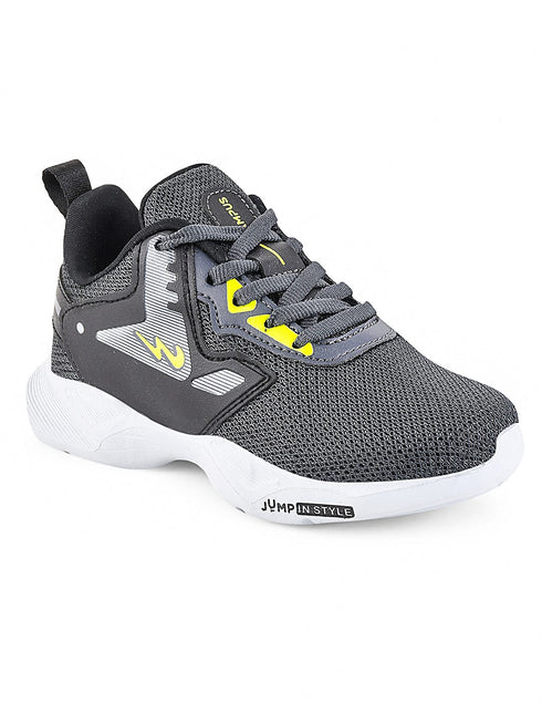 BLUTO Grey Kid's Running Shoes